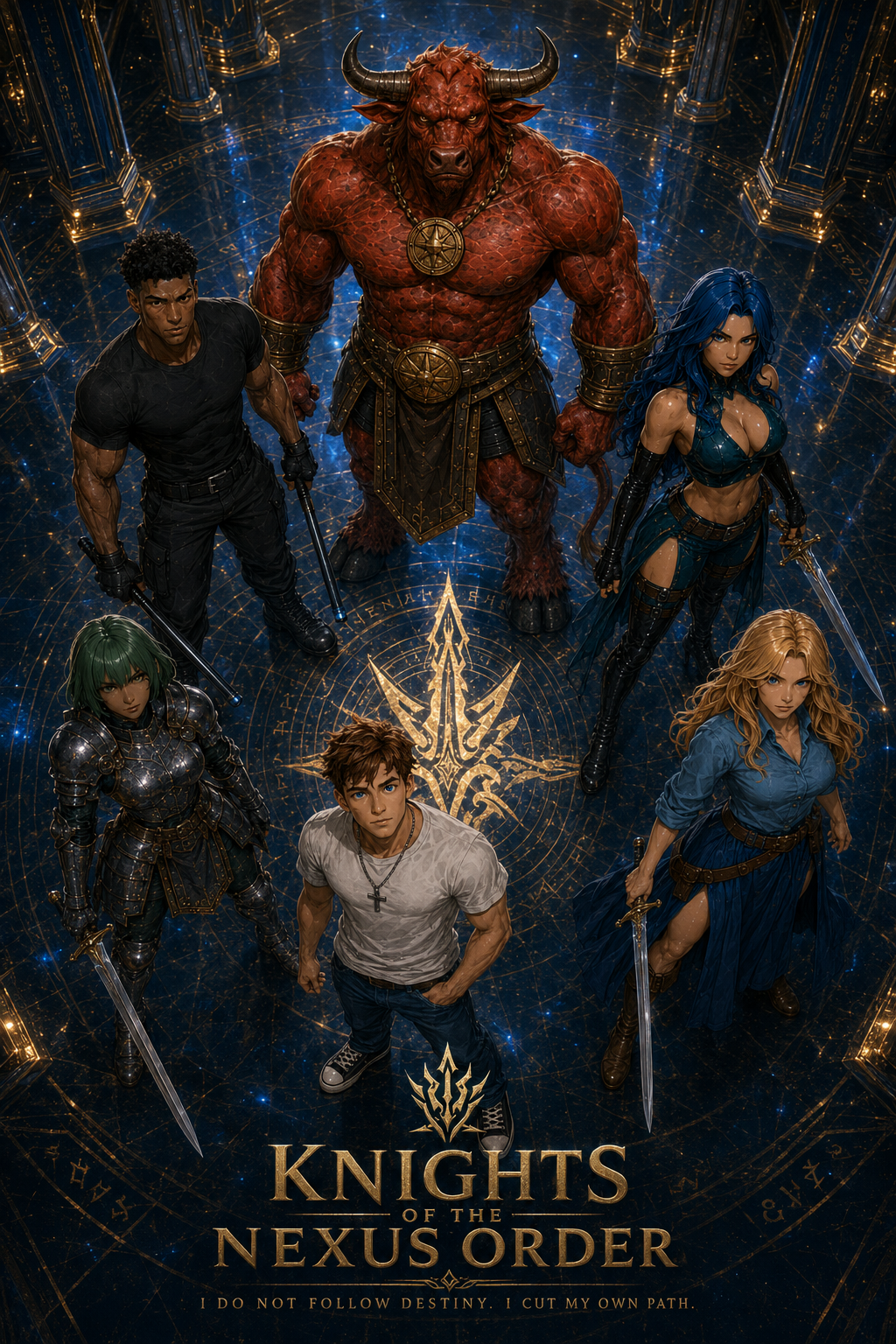 User-provided Knights of the Nexus Order ensemble poster